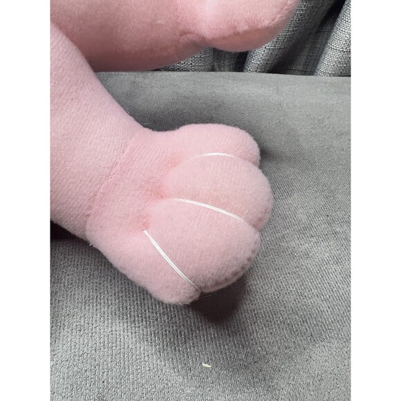 VTG Hugfun Fishing Boy Plush Stuffed Toy Pole Basket White Hair 10 Inch Clothes - Picture 12 of 16